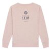 CREAM HEATHER PINK - Hinten